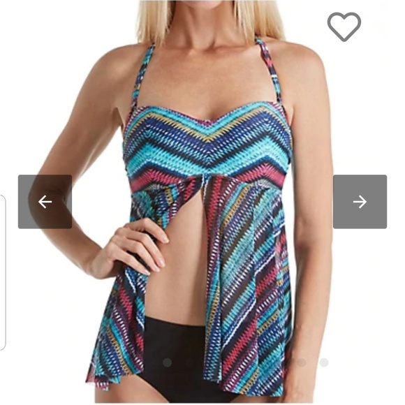 Profile tankini swim new pattern print fly awaytop - Picture 8 of 8